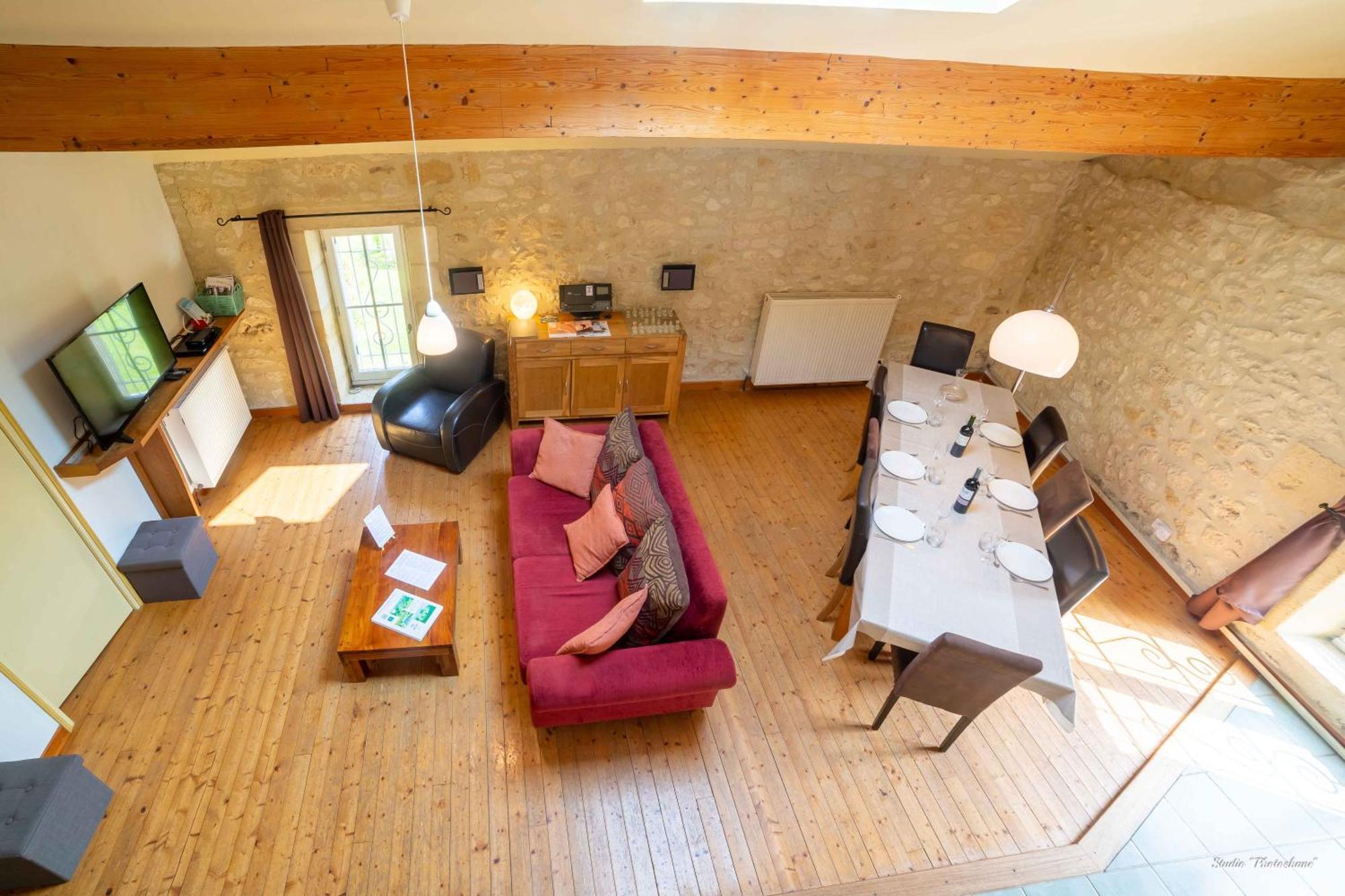 Villa Domaine Jean-Got, Proche De Saint Emilion Lugaignac Habitación foto